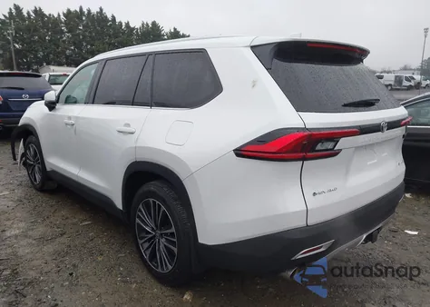 2024 Toyota Grand Highlander Hybrid Platinum Max из США, поврежденный, VIN 5TDADAB54RS008300